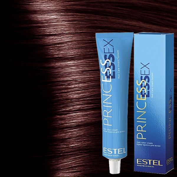 Hair color cream 6/4 Princess ESSEX ESTEL 60 ml